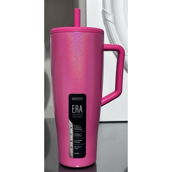 brumate Other - LIMITED EDITION Brumate 40oz Era, PINK GLITTER